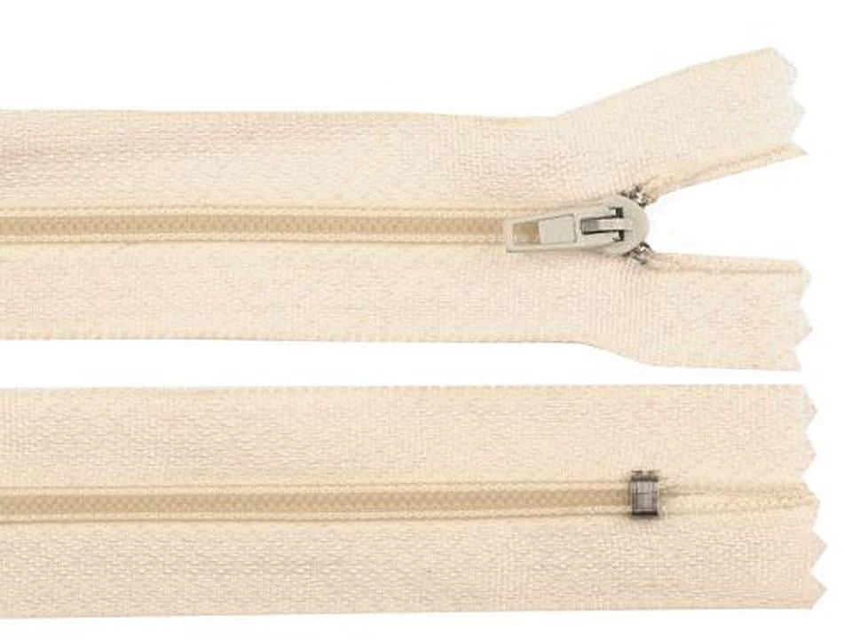 Špirálový zips šírka 3 mm dĺžka 45 cm pinlock -1ks