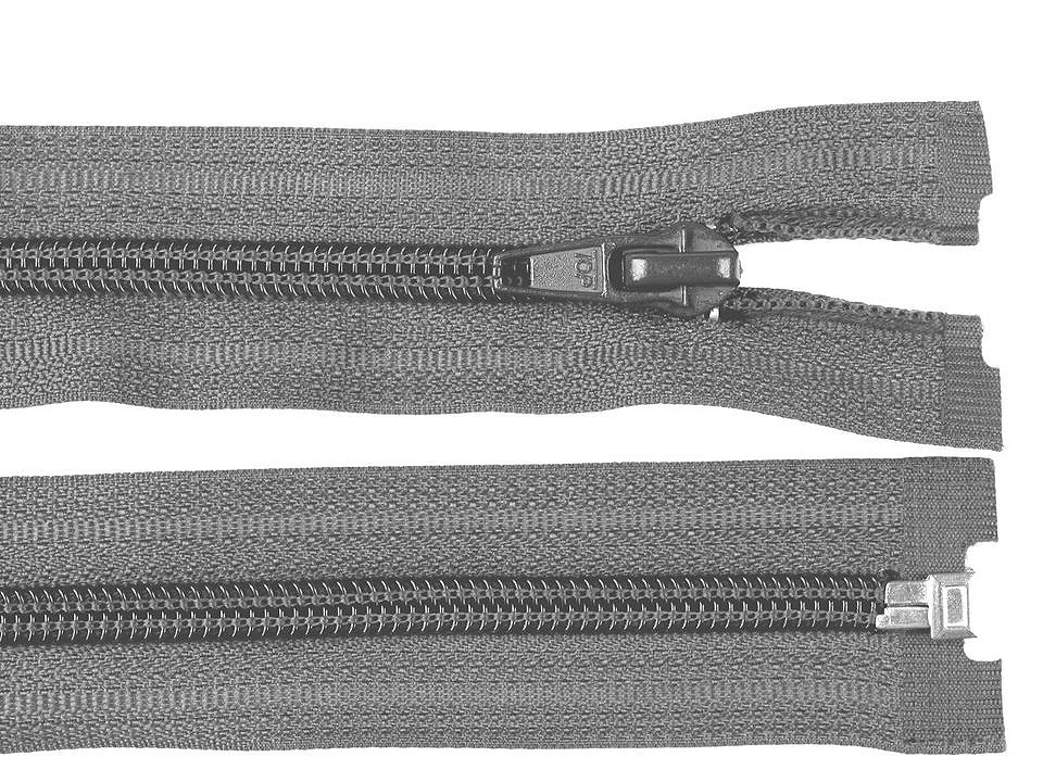 Špirálový zips šírka 5 mm dĺžka 85 cm bundový POL -1ks