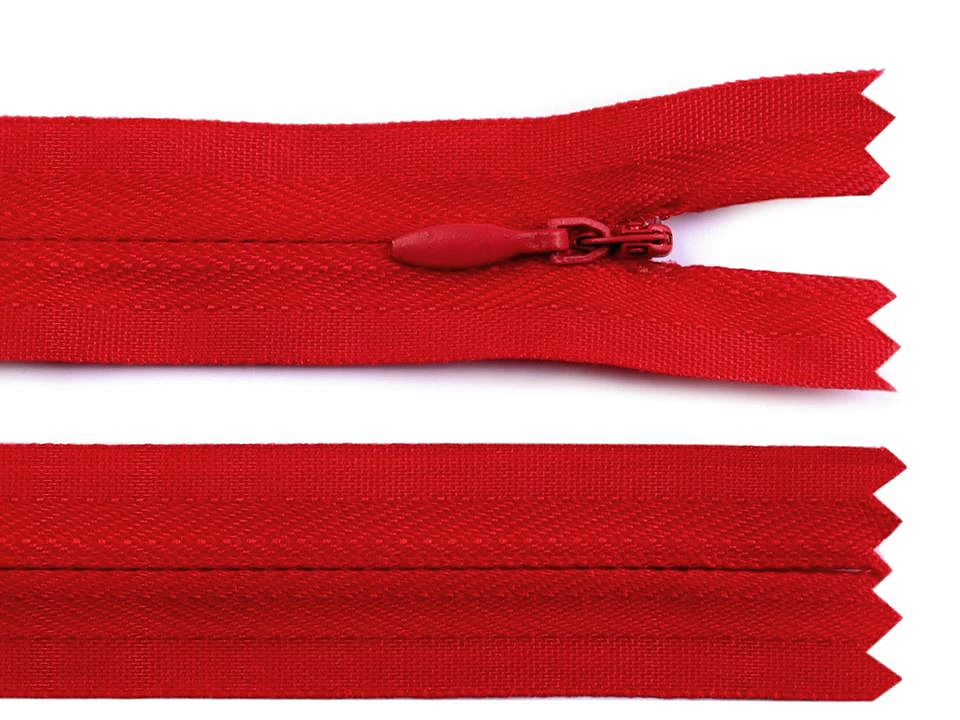 Zips skrytý nedeliteľný 3mm TINA dĺžka 20cm -1ks