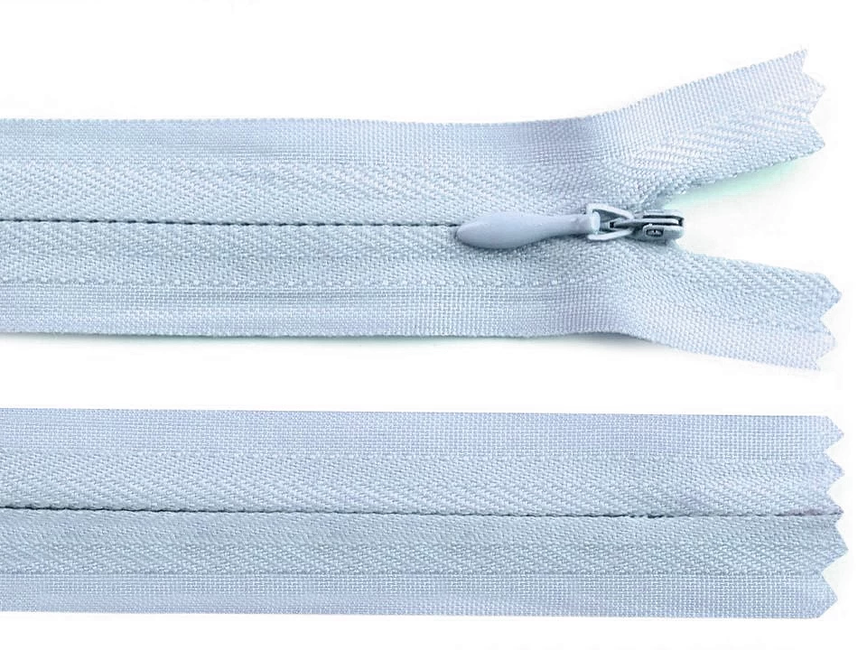 Zips skrytý nedeliteľný 3mm TINA dĺžka 20cm -1ks