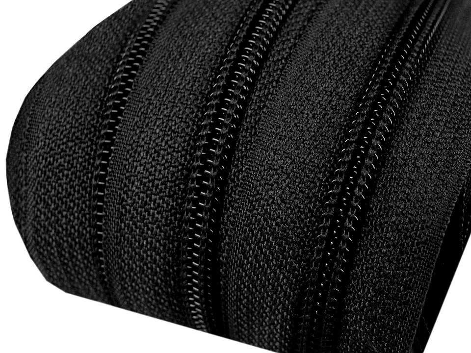 Zips špirálový 3 mm metráž pre bežce typu ASIC -1m