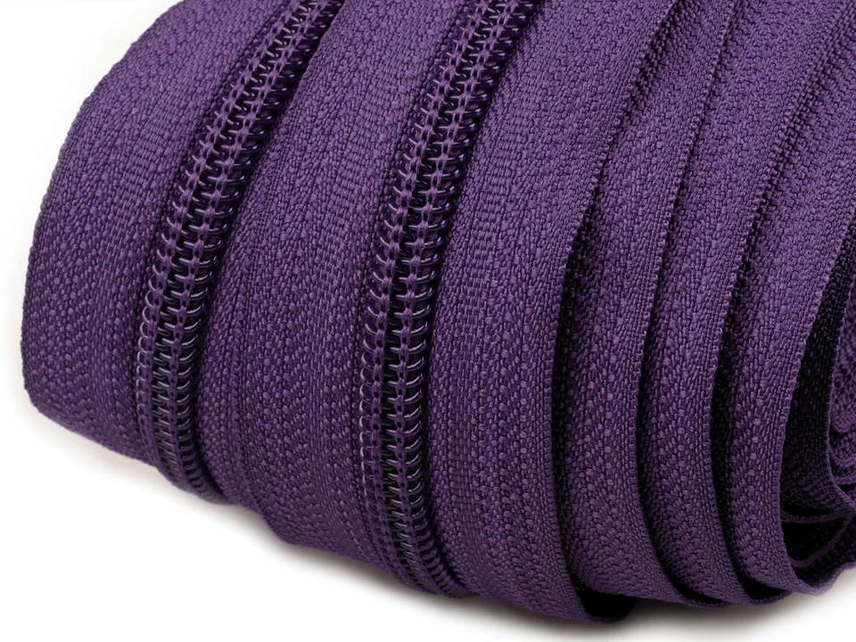 Zips špirálový 5mm metráž pre bežce typu POL -1m