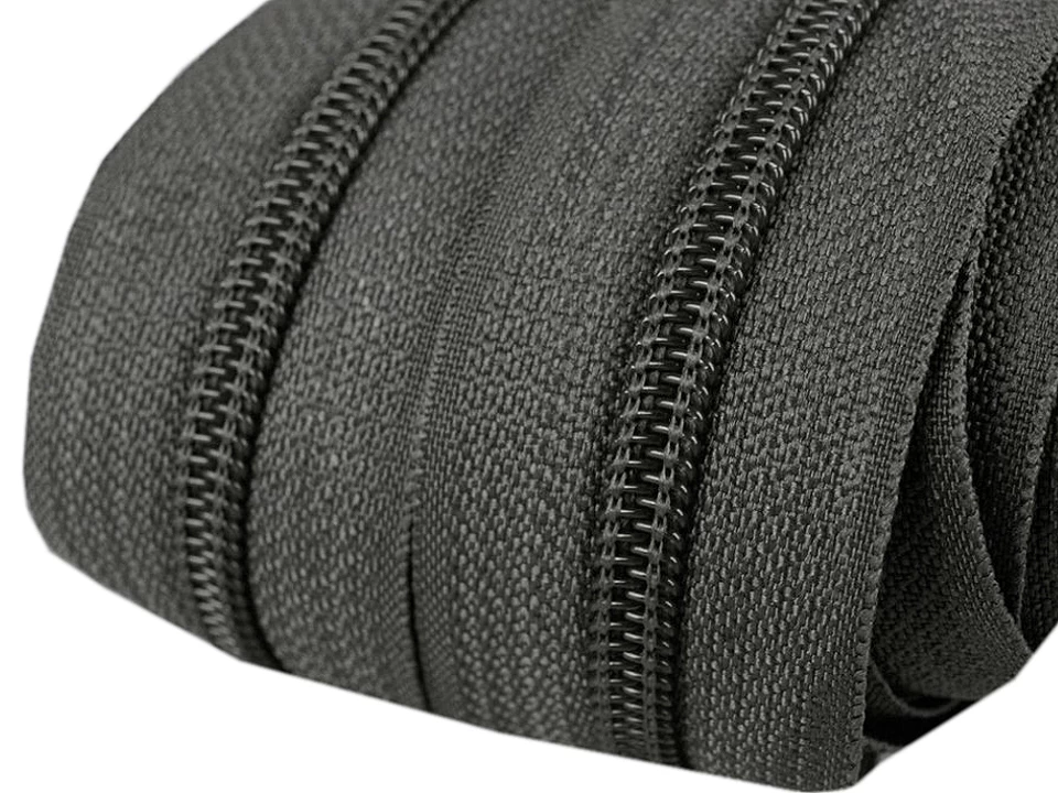 Zips špirálový 5mm metráž pre bežce typu POL -1m