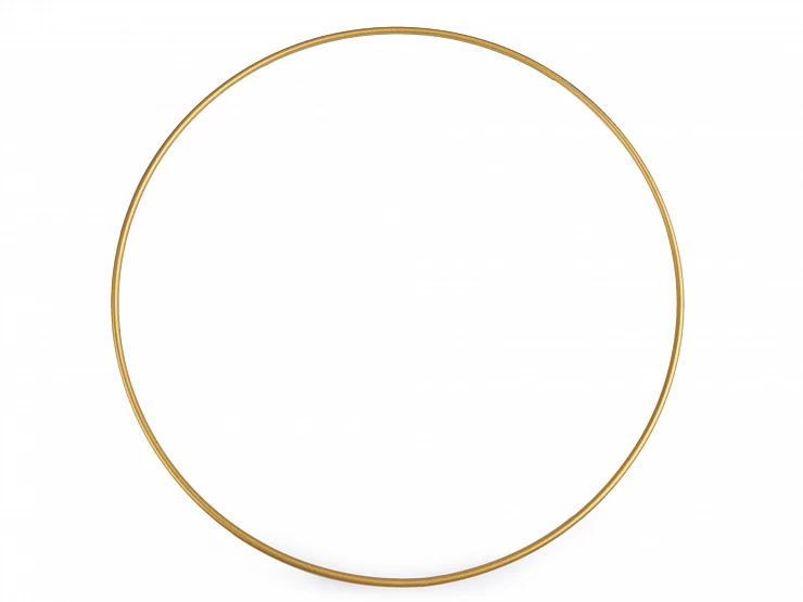 Kovový kruh na lapač snov / na dekorovanie Ø25 cm - 1ks
