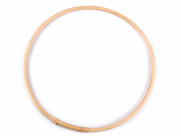 Bambusový kruh na lapač snov / na dekorovanie Ø35 cm - 1ks