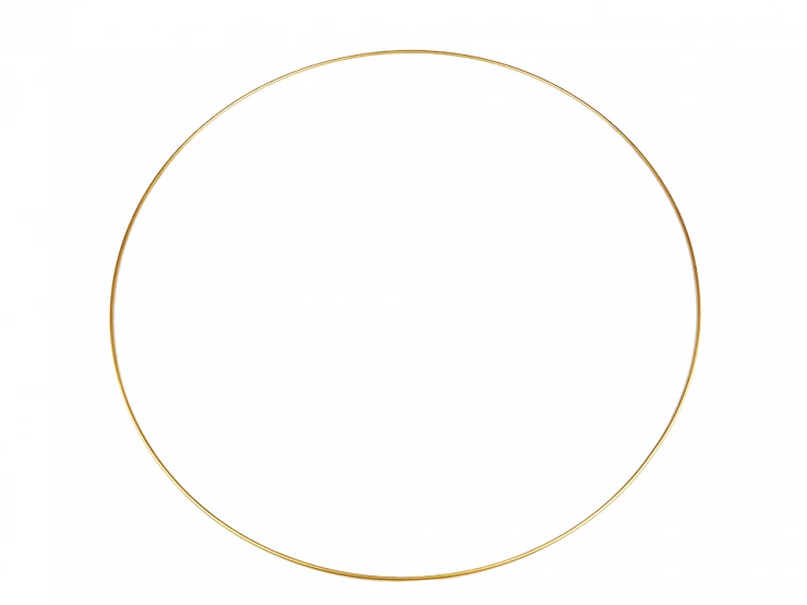 Kovový kruh na lapač snov / na dekorovanie Ø60 cm - 1ks