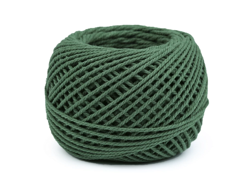 Bavlnená priadza macramé / háčkovacia 40 g