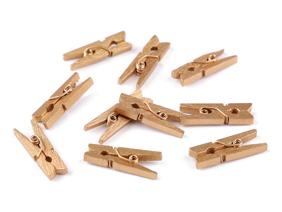 Drevený štipček 4x25 mm-10ks