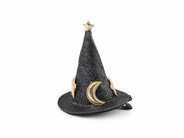 Sponka do vlasov čarodejnícky klobúk - 1ks